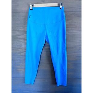 Fanka Body Sculpt Capri Leggings (Reversible Wear) Blue Compression